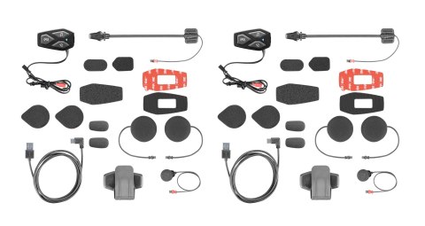 Intercom motocyklowy INTERPHONE U-COM 3, komplet na 2 kaski Intercom motocyklowy INTERPHONE U-COM 3, komplet na 2 kaski