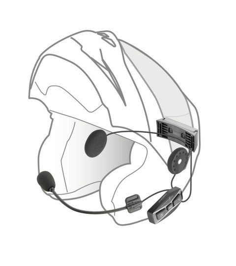 Intercom motocyklowy INTERPHONE U-COM 4, komplet na 2 kaski Intercom motocyklowy INTERPHONE U-COM 4, komplet na 2 kaski