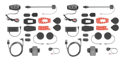 Intercom motocyklowy INTERPHONE U-COM 4, komplet na 2 kaski Intercom motocyklowy INTERPHONE U-COM 4, komplet na 2 kaski