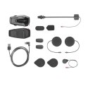 Intercom motocyklowy INTERPHONE U-COM 6R, komplet na 1 kask