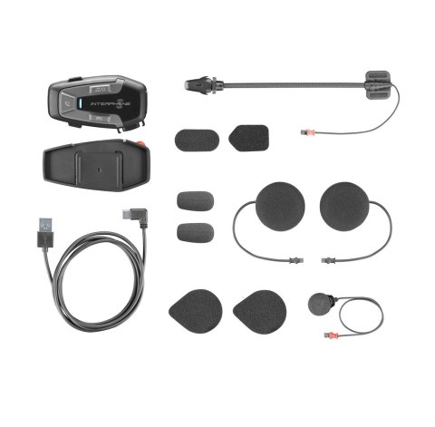 Intercom motocyklowy INTERPHONE U-COM 6R, komplet na 1 kask Intercom motocyklowy INTERPHONE U-COM 6R, komplet na 1 kask