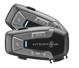 Intercom motocyklowy INTERPHONE U-COM 6R, komplet na 2 kaski