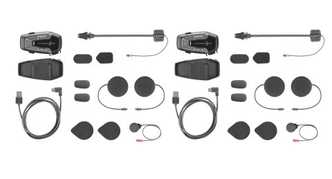 Intercom motocyklowy INTERPHONE U-COM 6R, komplet na 2 kaski Intercom motocyklowy INTERPHONE U-COM 6R, komplet na 2 kaski