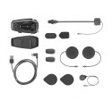 Intercom motocyklowy INTERPHONE U-COM 8R, komplet na 1 kask