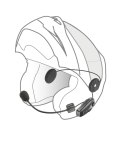 Intercom motocyklowy INTERPHONE U-COM 8R, komplet na 2 kaski