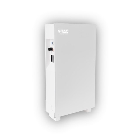 Magazyn Bank Energii V-TAC Biały Szklany Front 10.24kWh 200Ah/51.2V 10240Wh LiFePO4 BMS VT-10240W 10 Lat Gwarancji Magazyn Bank Energii V-TAC Biały Szklany Front 10.24kWh 200Ah/51.2V 10240Wh LiFePO4 BMS VT-10240W 10 Lat Gwarancji