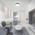 Plafon V-TAC 18W LED Okrągły 25cm Natynkowy IP44 Czarny VT-8618B 3000K 1830lm