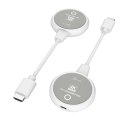 Nadajnik i odbiornik audio/video bezprzewodowy j5create ScreenCast 4K Wireless Display HDMI Extender ; kolor biały JVAW75-N