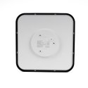 Plafon V-TAC 48W LED Kwadrat 42x42cm Natynkowy IP44 Czarny VT-8630B 4000K 5160lm
