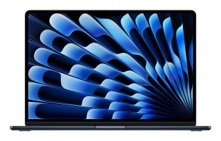 Apple MacBook Air 15,3"Retina 500nit M4 chip with 10-core CPU + 10-core GPU 16GB SSD256 2xTB4 BLKB 1Y Midnight