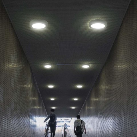 Panel natynkowy V-TAC 18W LED SAMSUNG CHIP okrągły 215x30mm VT-60018RD-S 6500K 1980lm 5 lat gwarancji