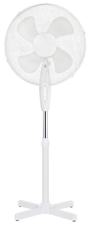 WENTYLATOR PODŁOGOWY 40CM BIAŁY. WENTYLATOR PODŁOGOWY 40CM BIAŁY.