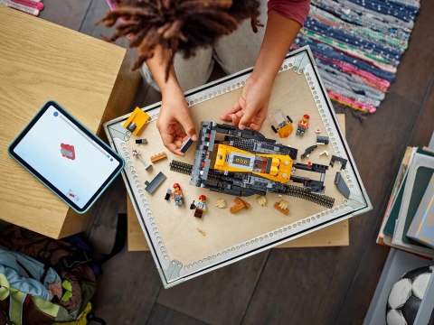 LEGO CITY 60466 BIG VEHICLES YELLOW BULLDOZER WITH FRONT LOADER