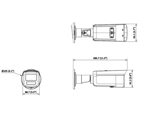 KAMERA IP DS-2CD2T63G2-2LI(2.8MM)/PL Smart Hybrid Light AcuSense - 6 Mpx Hikvision KAMERA IP DS-2CD2T63G2-2LI(2.8MM)/PL Smart Hybrid Light AcuSense - 6 Mpx Hikvision