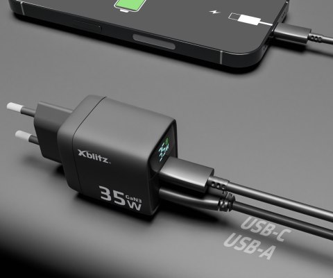 ŁADOWARKA SIECIOWA USB XB-XC1 GaN3 Xblitz ŁADOWARKA SIECIOWA USB XB-XC1 GaN3 Xblitz