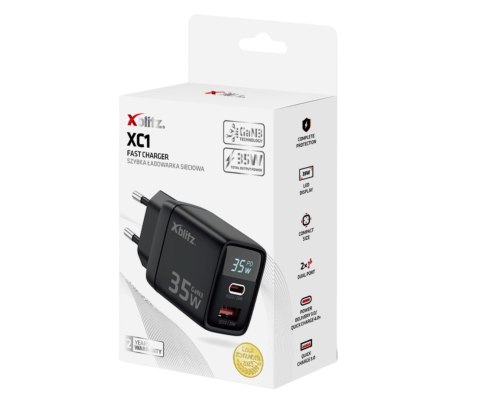 ŁADOWARKA SIECIOWA USB XB-XC1 GaN3 Xblitz ŁADOWARKA SIECIOWA USB XB-XC1 GaN3 Xblitz