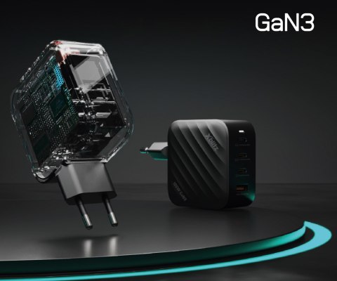 ŁADOWARKA SIECIOWA USB XB-XC3 GaN3 Xblitz ŁADOWARKA SIECIOWA USB XB-XC3 GaN3 Xblitz