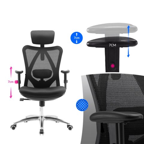 Fotel ergonomiczny ANGEL biurowy obrotowy eurOpa