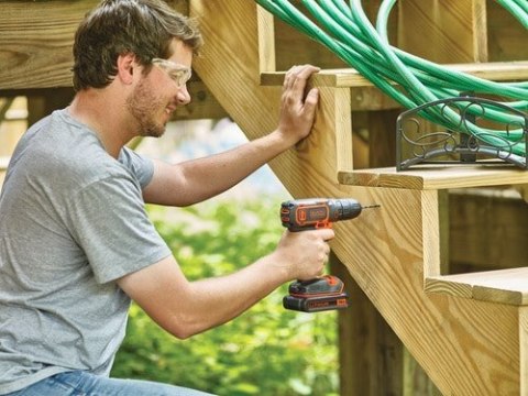 Wiertarko-wkrętarka 18V CDC18BAFC-QW BLACK+DECKER (WYPRZEDAŻ)