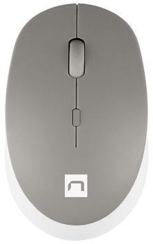 Mysz bezprzewodowa Natec Harrier 2 1600dpi Bluetooth biało-szary Mysz bezprzewodowa Natec Harrier 2 1600dpi Bluetooth biało-szary