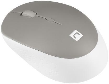 Mysz bezprzewodowa Natec Harrier 2 1600dpi Bluetooth biało-szary Mysz bezprzewodowa Natec Harrier 2 1600dpi Bluetooth biało-szary