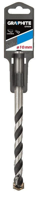 Wiertło do betonu 10 x 120 mm, końcówka motylkowa