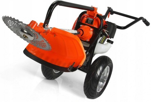 KOSA SPALINOWA DEMON RQ580 NA KOŁACH