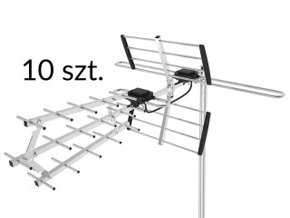 21-053# Antena dvb-t atd27s vhf/uhf mux8 kierunkowa pasywna 8-pak